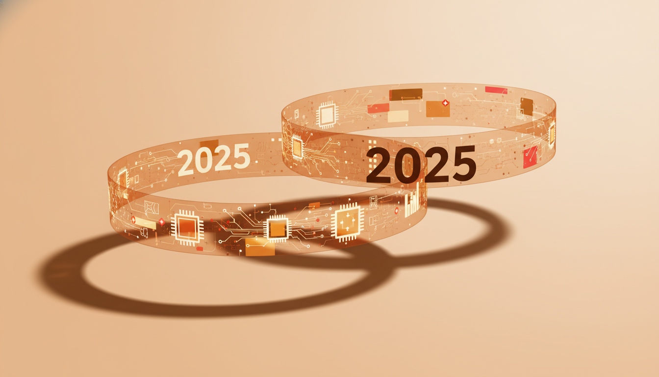 What happened in AI Porn in 2025 illustration